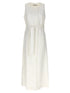 Max Mara Aureo Maxi Waistcoat White