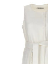 Max Mara Aureo Maxi Waistcoat White