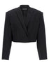 David Koma Cropped Blazer Black