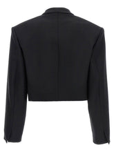 David Koma Cropped Blazer Black
