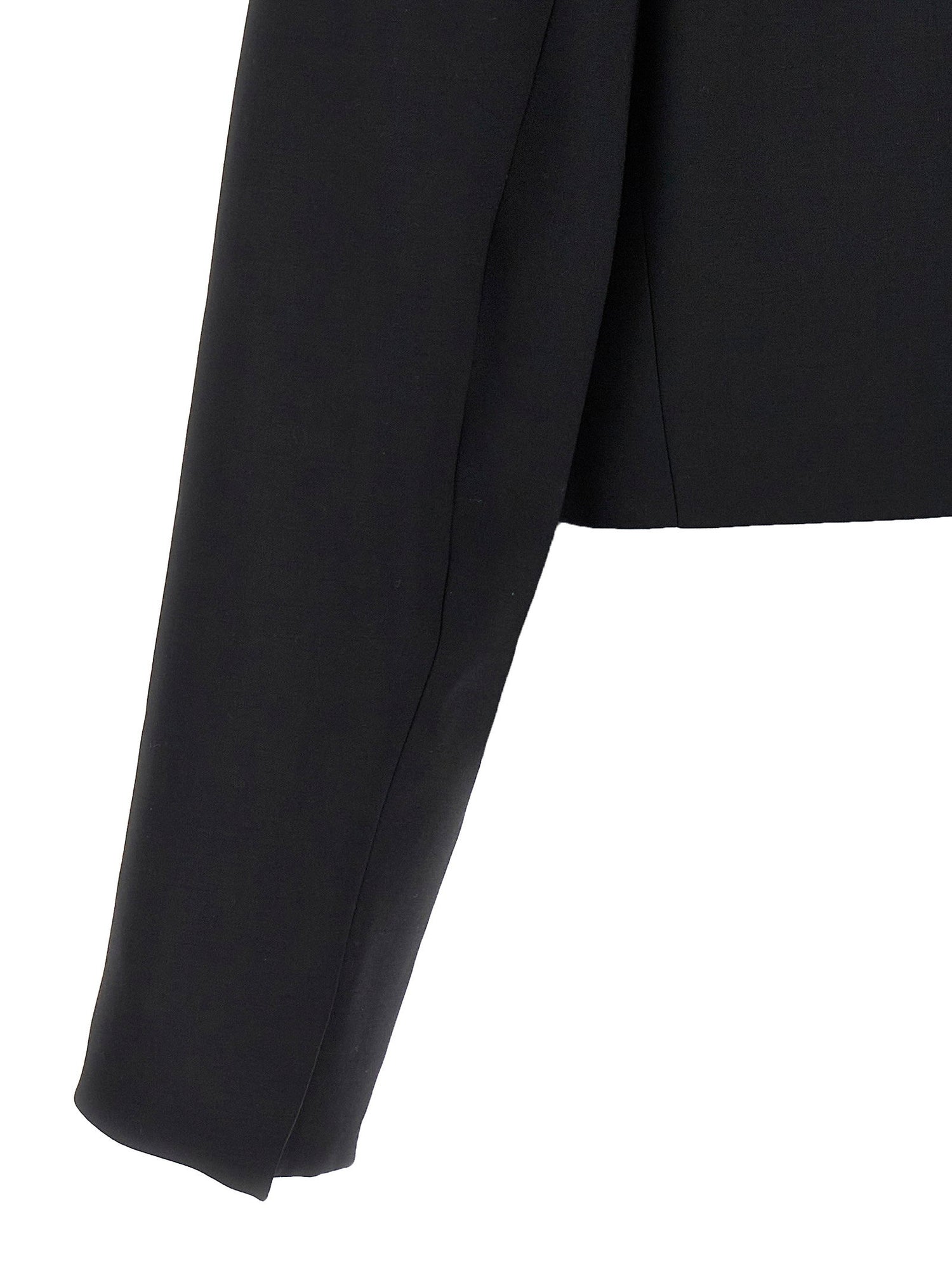 David Koma Cropped Blazer Black