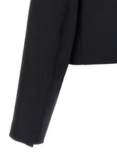 David Koma Cropped Blazer Black