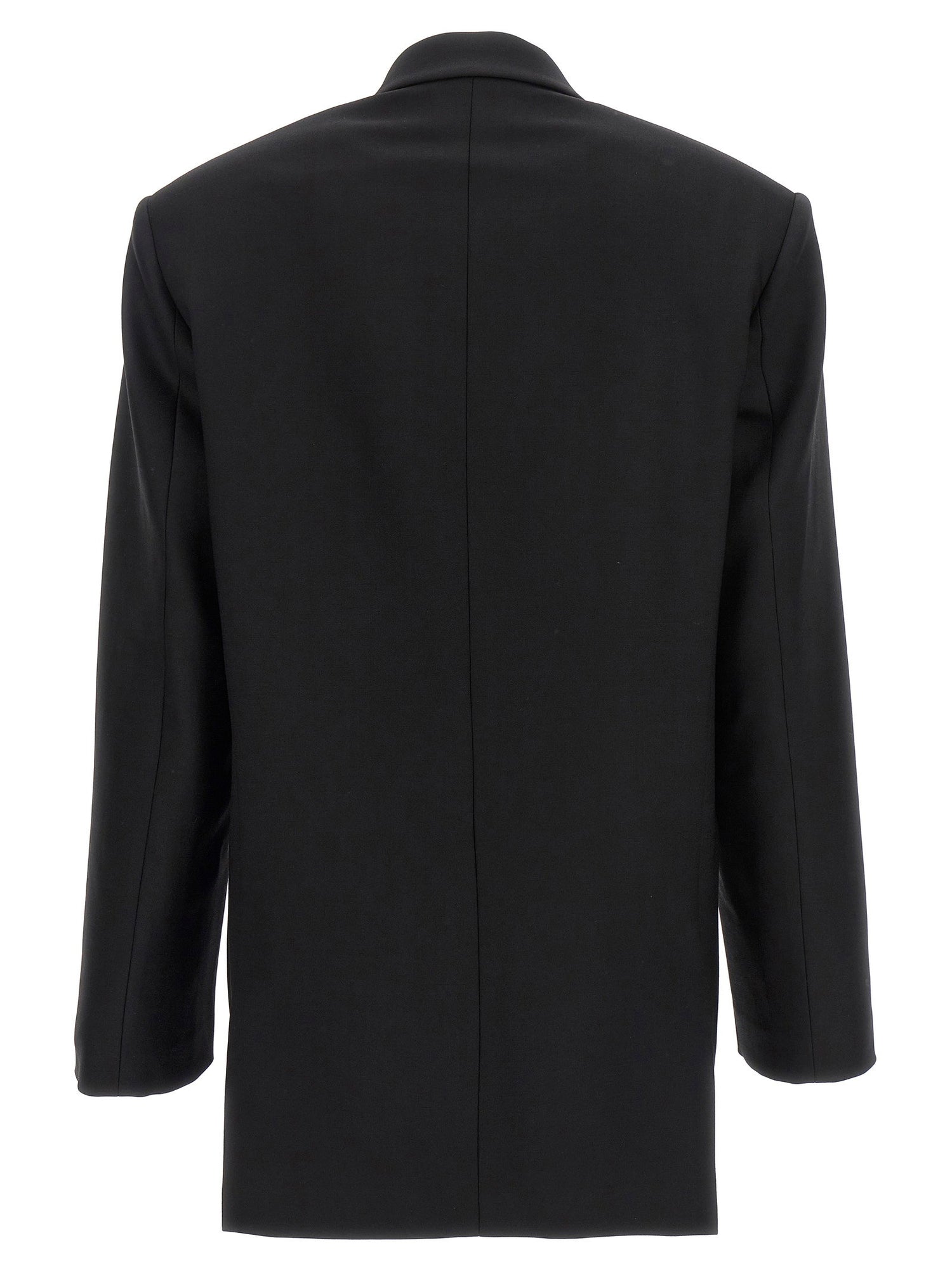 David Koma Tailored Tuxedo Blazer Black