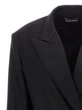 David Koma Tailored Tuxedo Blazer Black