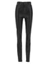 David Koma Napa Leather Leggings Black