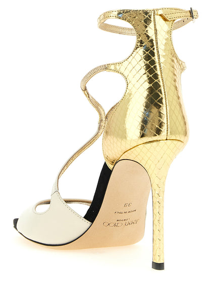 Jimmy Choo Azia Sandals Multicolor