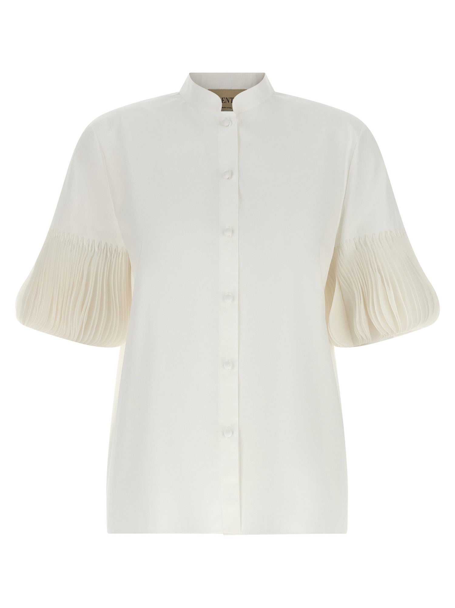 Valentino Garavani Poplin Embroidered Shirt White