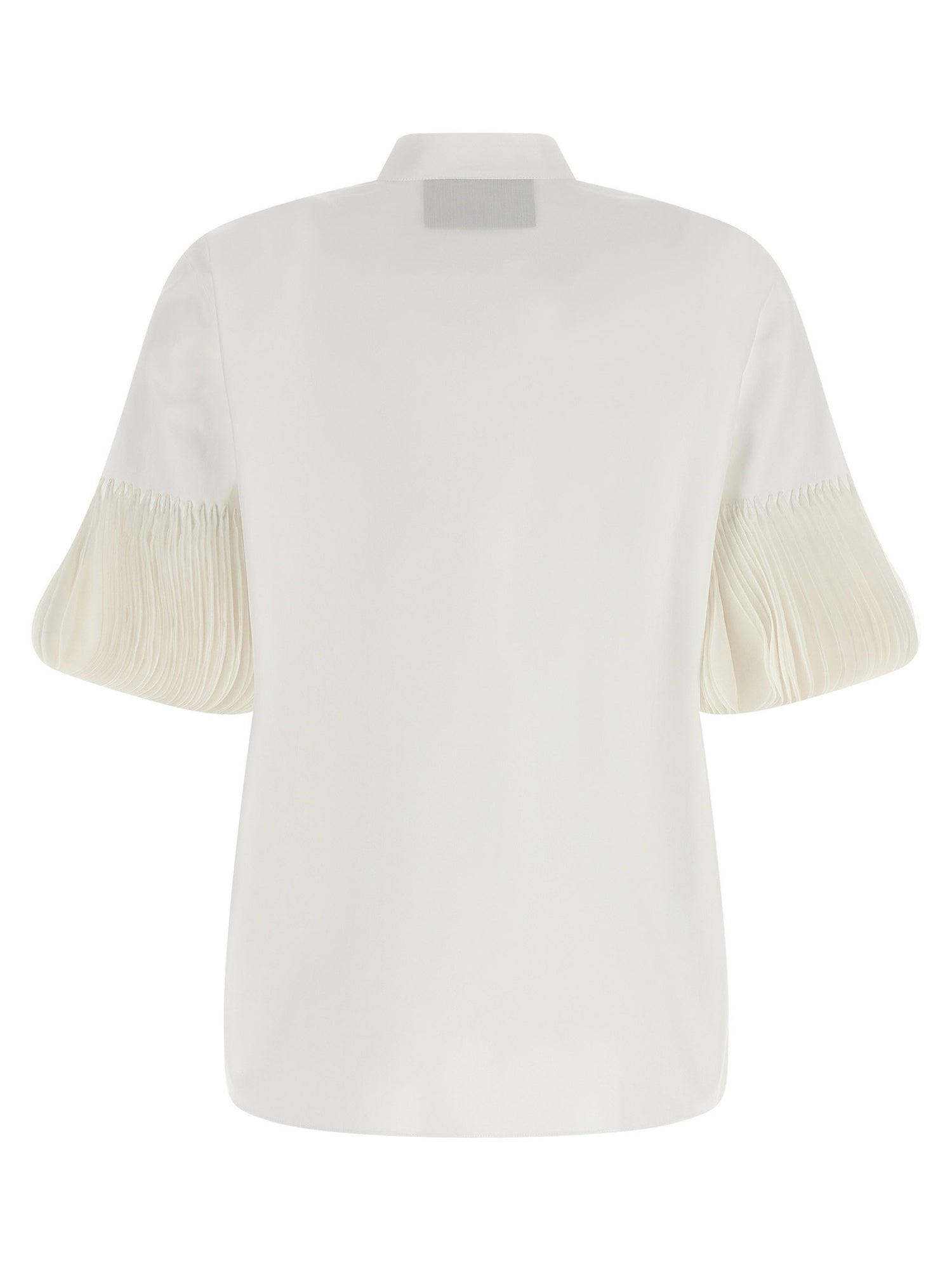 Valentino Garavani Poplin Embroidered Shirt White
