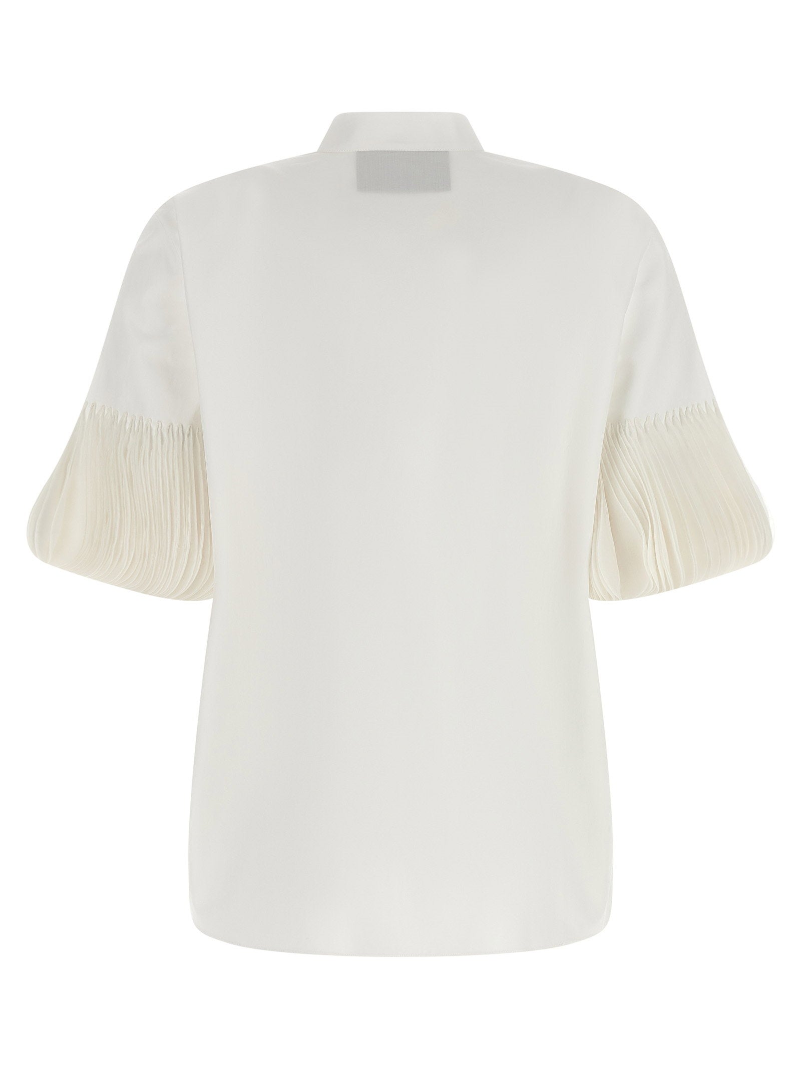 Valentino Garavani Poplin Embroidered Shirt White