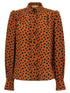 Valentino Garavani Polka Dot Print Shirt Orange