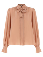 Valentino Garavani Crêpe Top Pink