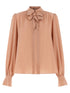 Valentino Garavani Crêpe Top Pink