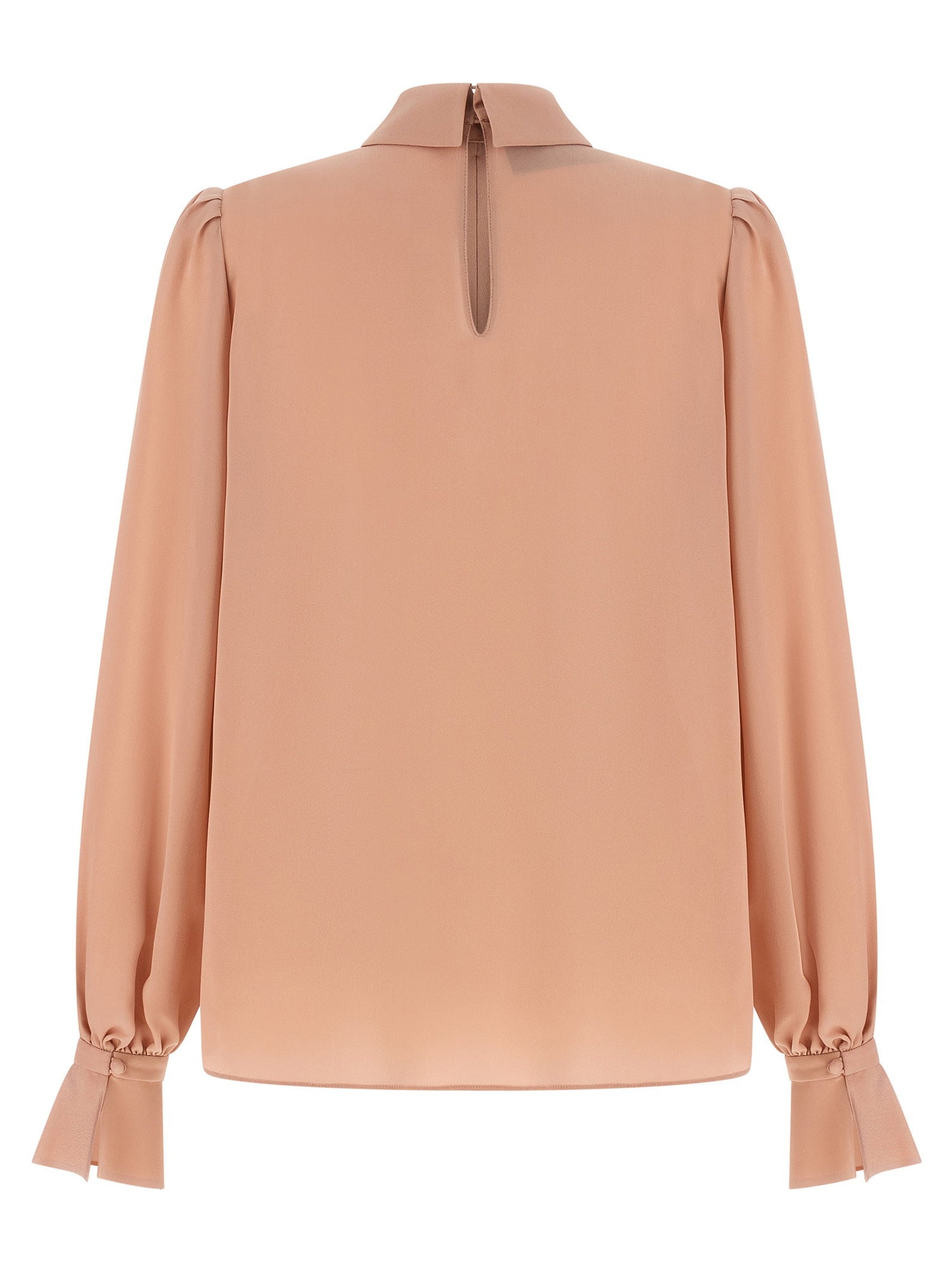 Valentino Garavani Crêpe Top Pink