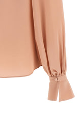 Valentino Garavani Crêpe Top Pink