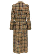 Valentino Garavani Houndstooth Wool Coat Brown