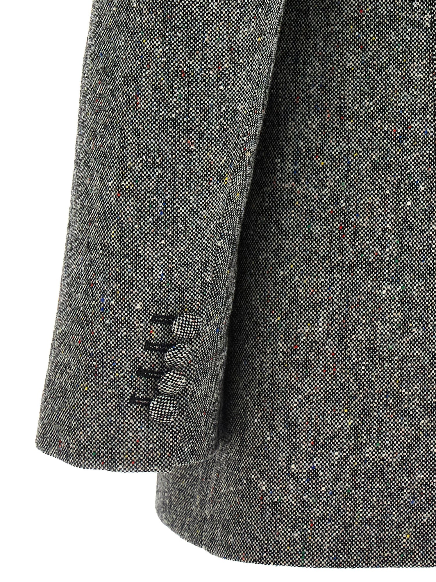 Valentino Garavani Double-breasted Blazer Gray