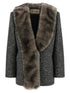 Valentino Garavani Mossi Caban White/Black