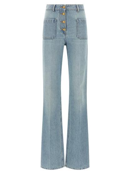 Valentino Garavani High Waist Jeans Light blue