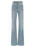 Valentino Garavani High Waist Jeans Light blue