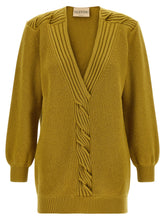 Valentino Garavani Weave Sweater Yellow