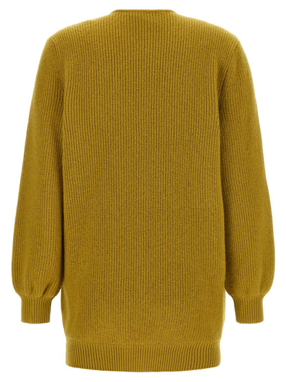 Valentino Garavani Weave Sweater Yellow