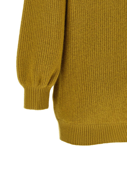 Valentino Garavani Weave Sweater Yellow