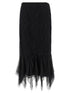 Valentino Garavani Lace Skirt Black
