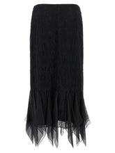 Valentino Garavani Lace Skirt Black