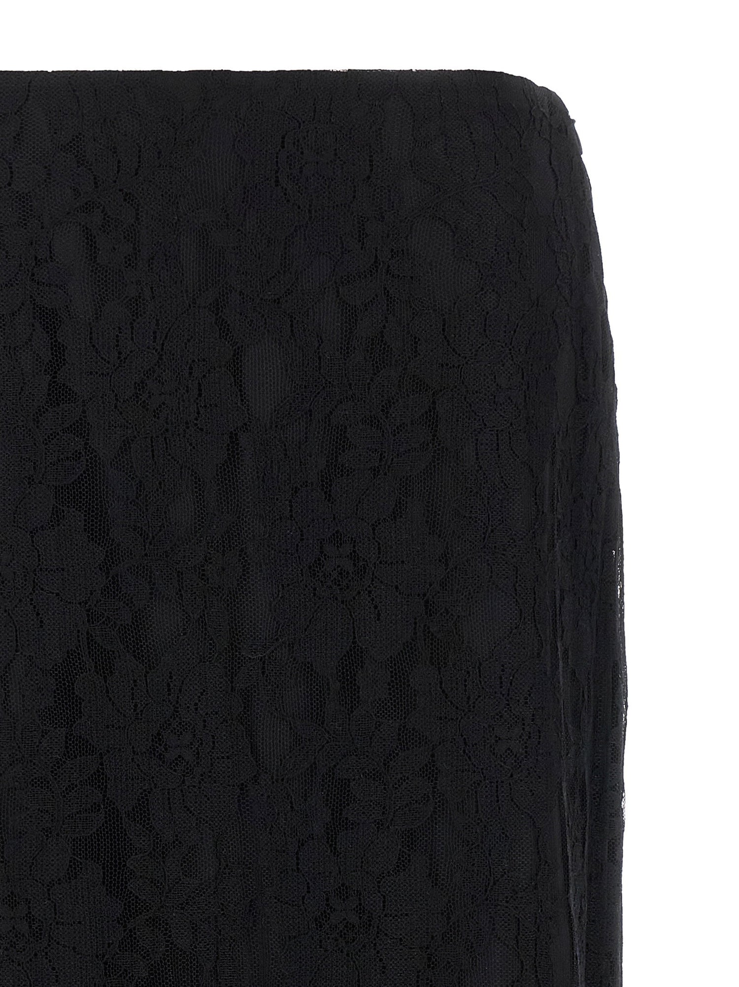 Valentino Garavani Lace Skirt Black
