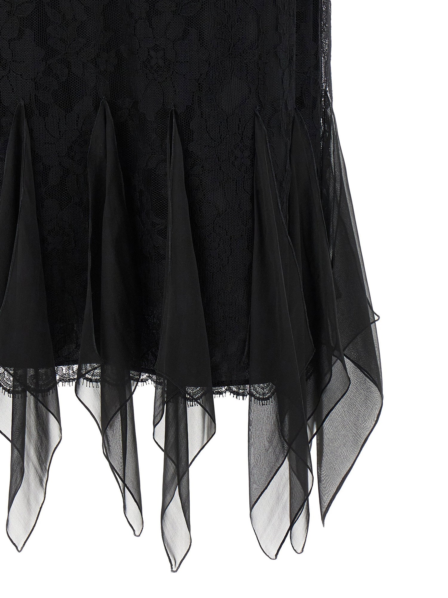 Valentino Garavani Lace Skirt Black