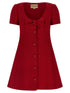 Valentino Garavani Bow Dress Red