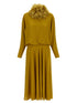 Valentino Garavani Georgette Dress Green