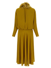Valentino Garavani Georgette Dress Green