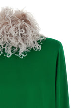Valentino Garavani Georgette Dress Green