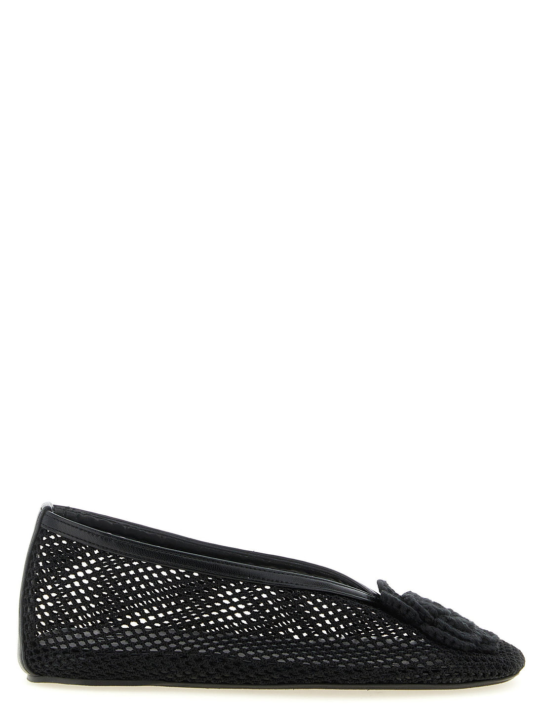 Ganni Jenny Ballet Flats Black
