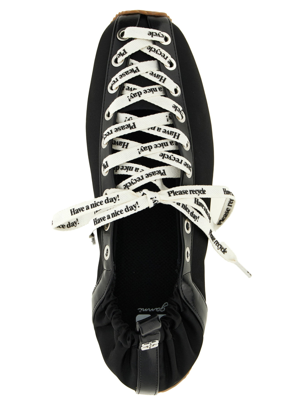 Ganni Sporty Ballet Flats Black