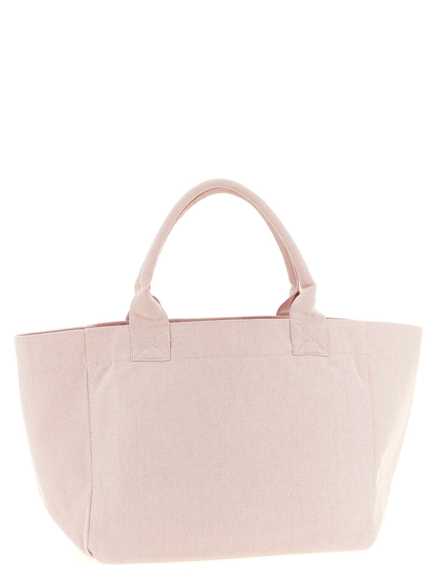 Ganni Medium Raspberry Shopping Bag Pink