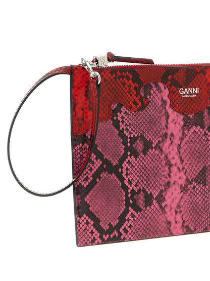 Ganni Fairy Pouch Fuchsia