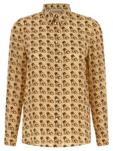 Valentino Garavani Petit Charles Print Shirt Beige