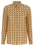 Valentino Garavani Petit Charles Print Shirt Beige