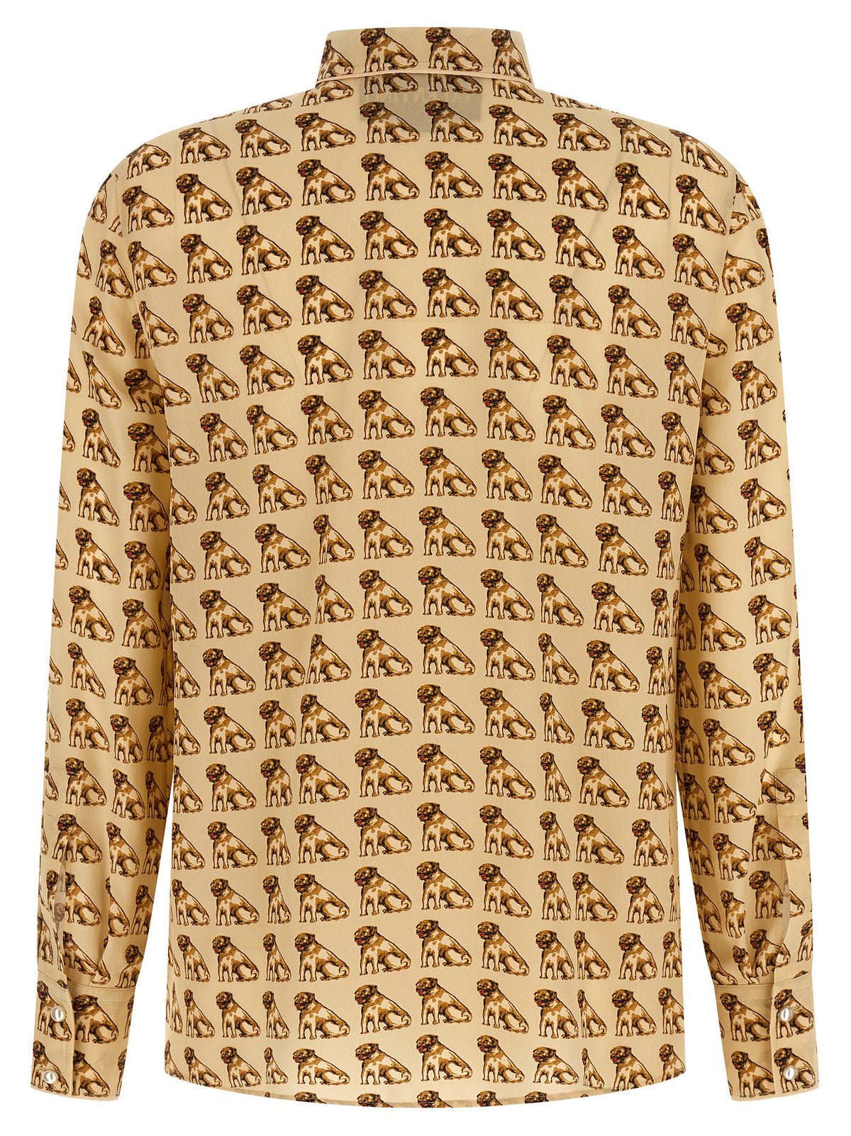 Valentino Garavani Petit Charles Print Shirt Beige
