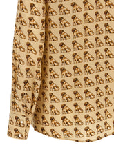 Valentino Garavani Petit Charles Print Shirt Beige