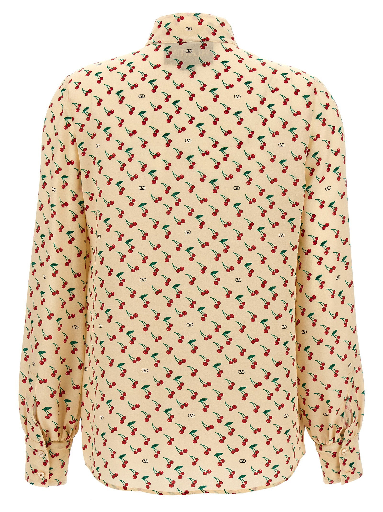 Valentino Garavani Cherryfic Shirt Beige
