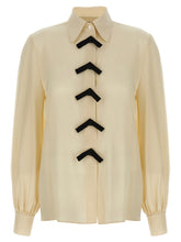 Valentino Garavani Bow Shirt Beige