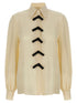 Valentino Garavani Bow Shirt Beige