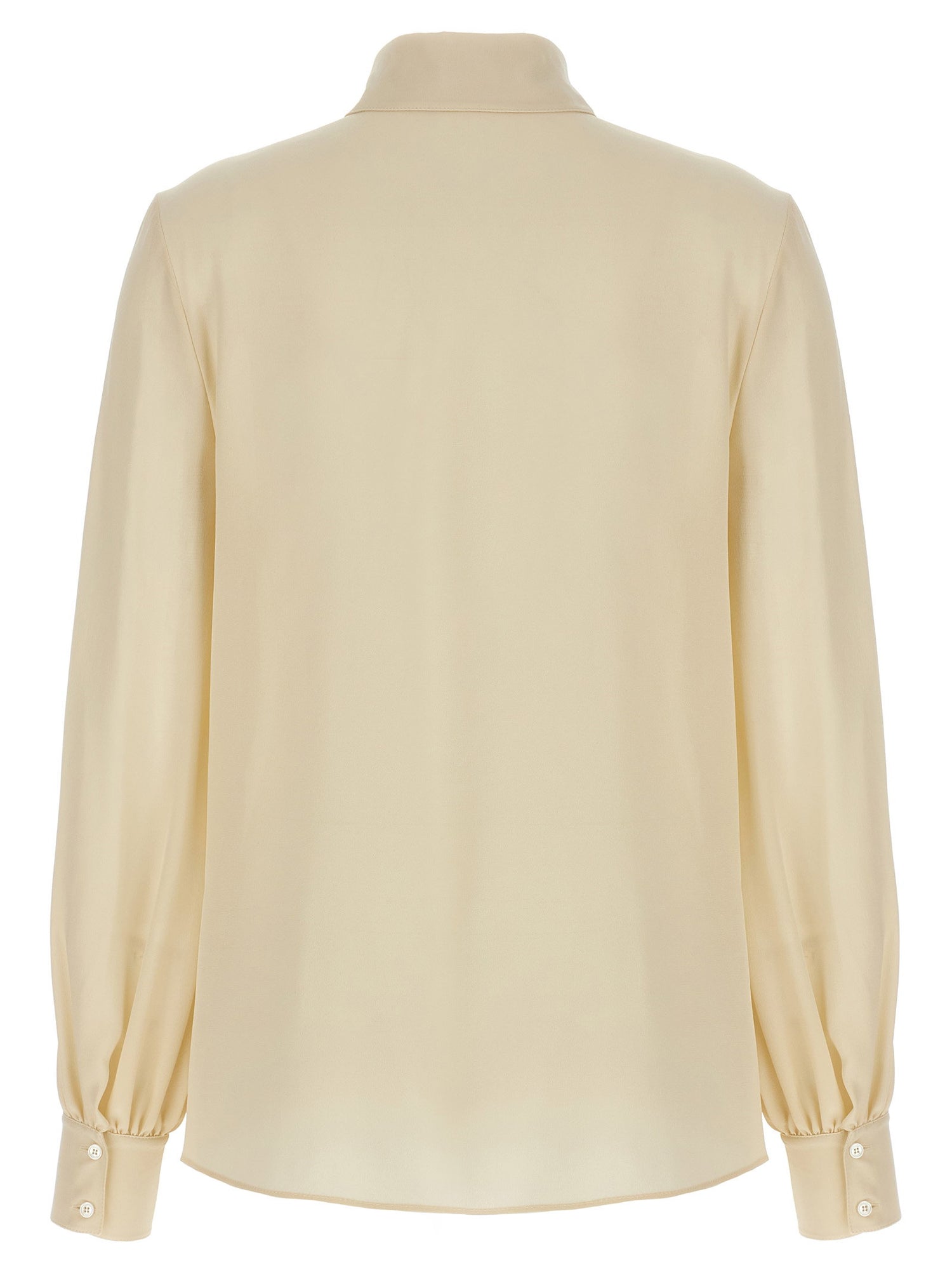 Valentino Garavani Bow Shirt Beige