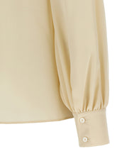 Valentino Garavani Bow Shirt Beige
