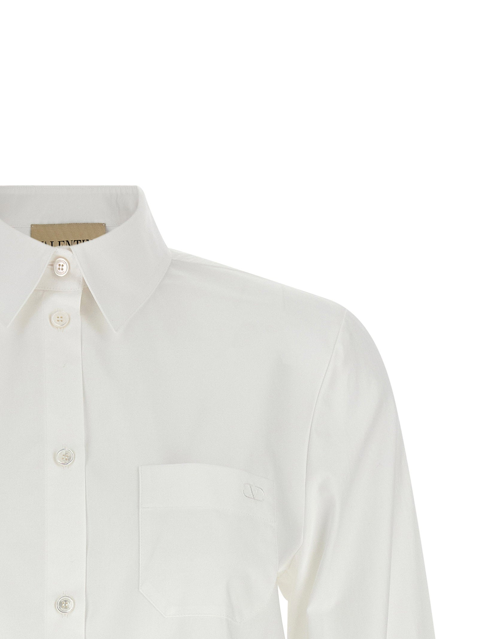 Valentino Garavani Poplin Shirt White
