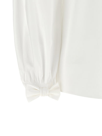 Valentino Garavani Poplin Shirt White