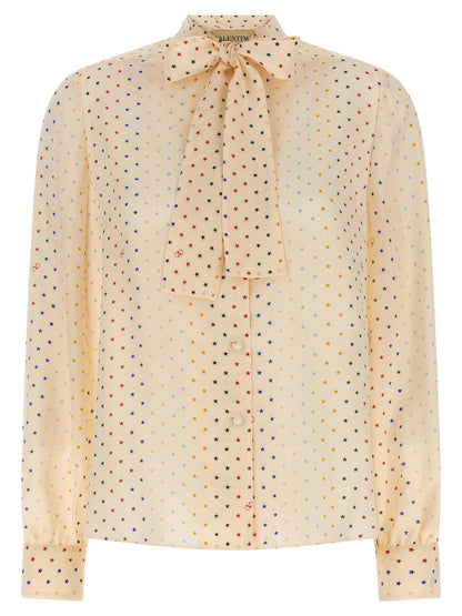 Valentino Garavani Starry Shirt Pink